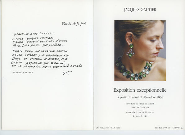 Jacques Gautier - Création et bijoux